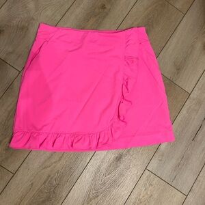 Lilly Pulitzer Pink Ruffled Skort